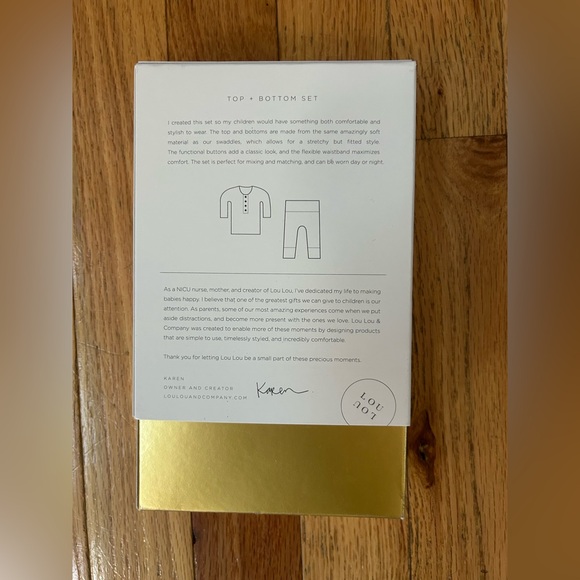 Lou Lou And Company Top & Bottom Set - Picture 2 of 3